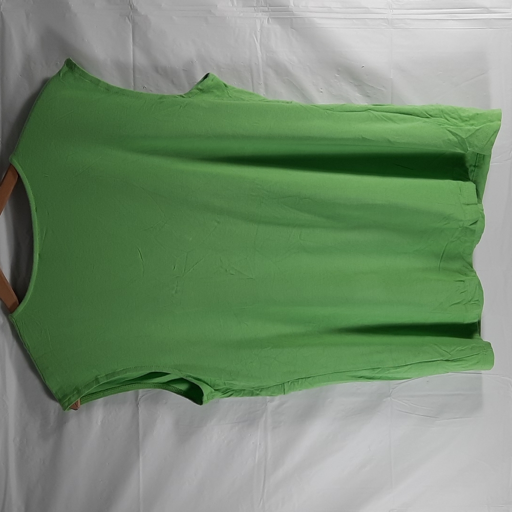 JONES NEW YORK Green sleeveless blouse SZ L - Picture 6 of 6